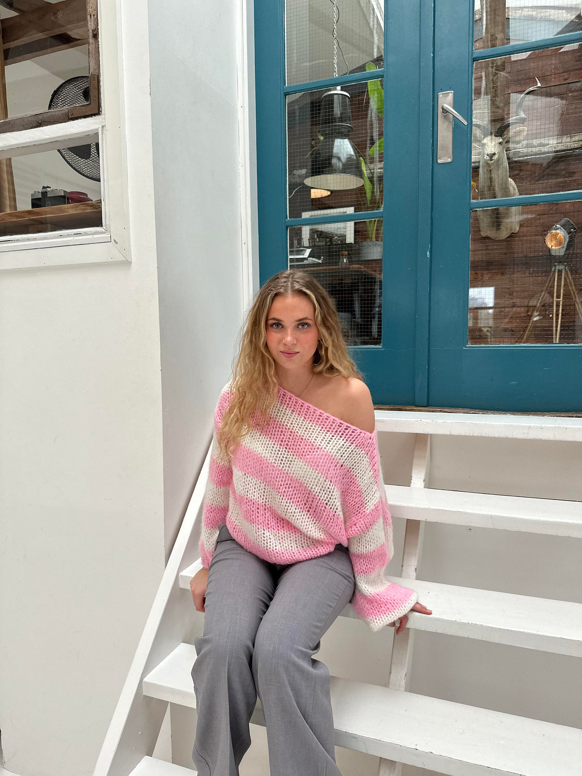 Anna Olympia knit - Pink